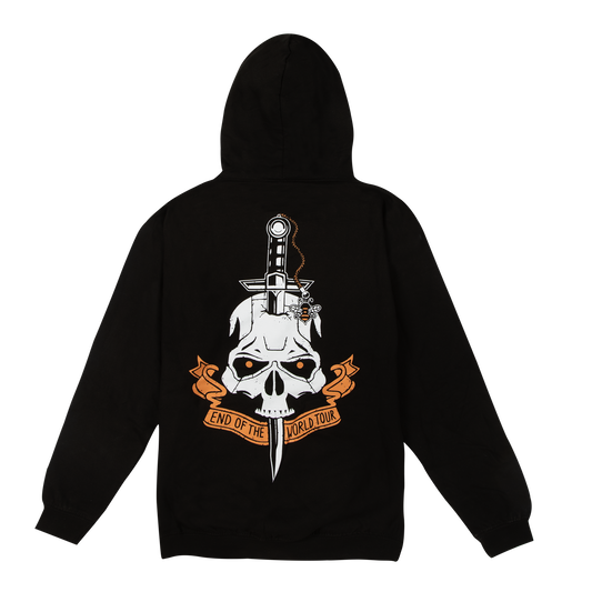 DOOMED Skull Hoodie